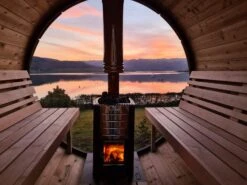 Outdoor Terrace 160 - 2 To 4 Person Barrel Sauna -Outdoor Living Hot Tubs 177257536 310841627275402 2074389841223925067 n