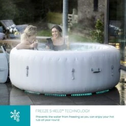 Lay-z Spa Lay-Z-Spa® AirJet Paris - 6 Person Inflatable Hot Tub 19 Lay-z Spa Lay-Z-Spa® AirJet Paris - 6 Person Inflatable Hot Tub -Outdoor Living Hot Tubs 60013 SPA 4 Supersize