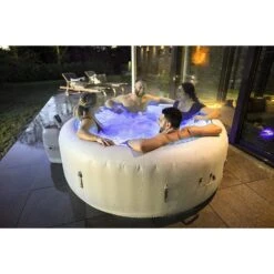 Lay-z Spa Lay-Z-Spa® AirJet Paris - 6 Person Inflatable Hot Tub 24 Lay-z Spa Lay-Z-Spa® AirJet Paris - 6 Person Inflatable Hot Tub -Outdoor Living Hot Tubs 60013 SPA 9 Supersize