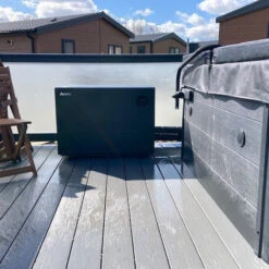 Aquark® Mr Silence 9kW Air Source Heat Pump For Hot Tub/Swim Spa/Pool -Outdoor Living Hot Tubs ASHPMrSilence9kw WillowPastures 5 Square