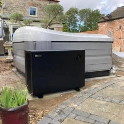 Aquark® Mr Silence 7kW Air Source Heat Pump For Hot Tub/Swim Spa/Pool -Outdoor Living Hot Tubs Aquark7kWASHP 1 Square