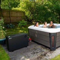 Aquark® Mr Silence 11kW Air Source Heat Pump For Hot Tub/Swim Spa/Pool -Outdoor Living Hot Tubs AquarkAirSourceHeatPumpSquare6