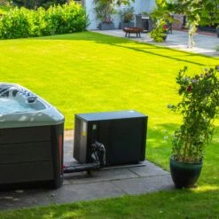 Aquark® Mr Silence 11kW Air Source Heat Pump For Hot Tub/Swim Spa/Pool -Outdoor Living Hot Tubs AquarkAirSourceHeatPumpSquare7