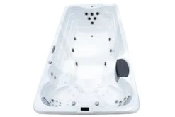 Platinum Spas Ares 1200 - 14ft Swim Spa -Outdoor Living Hot Tubs Aresoverheadangled1small