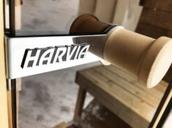 Outdoor Terrace 160 - 2 To 4 Person Barrel Sauna -Outdoor Living Hot Tubs BarrelHarviaDoor