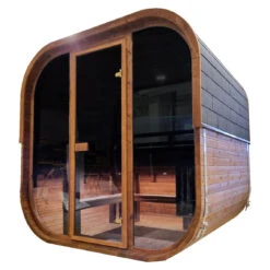 Hekla Cube 160 - 2 Person Outdoor Sauna -Outdoor Living Hot Tubs CubaSauna 2 54b18f1f f2c4 423a a8ef 76ba9e32dd6d