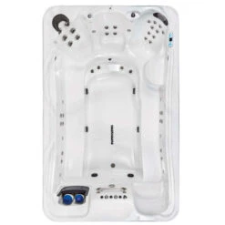 TidalFit Active Plus EP-12 - 12ft Swim Spa -Outdoor Living Hot Tubs EP 12 Overhead Twin Bench