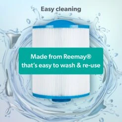 HTF0450 50sq Ft Hot Tub Filter - Artesian, South Sea Spas, Luxury, TidalFit -Outdoor Living Hot Tubs Easy Cleaning HTF0450