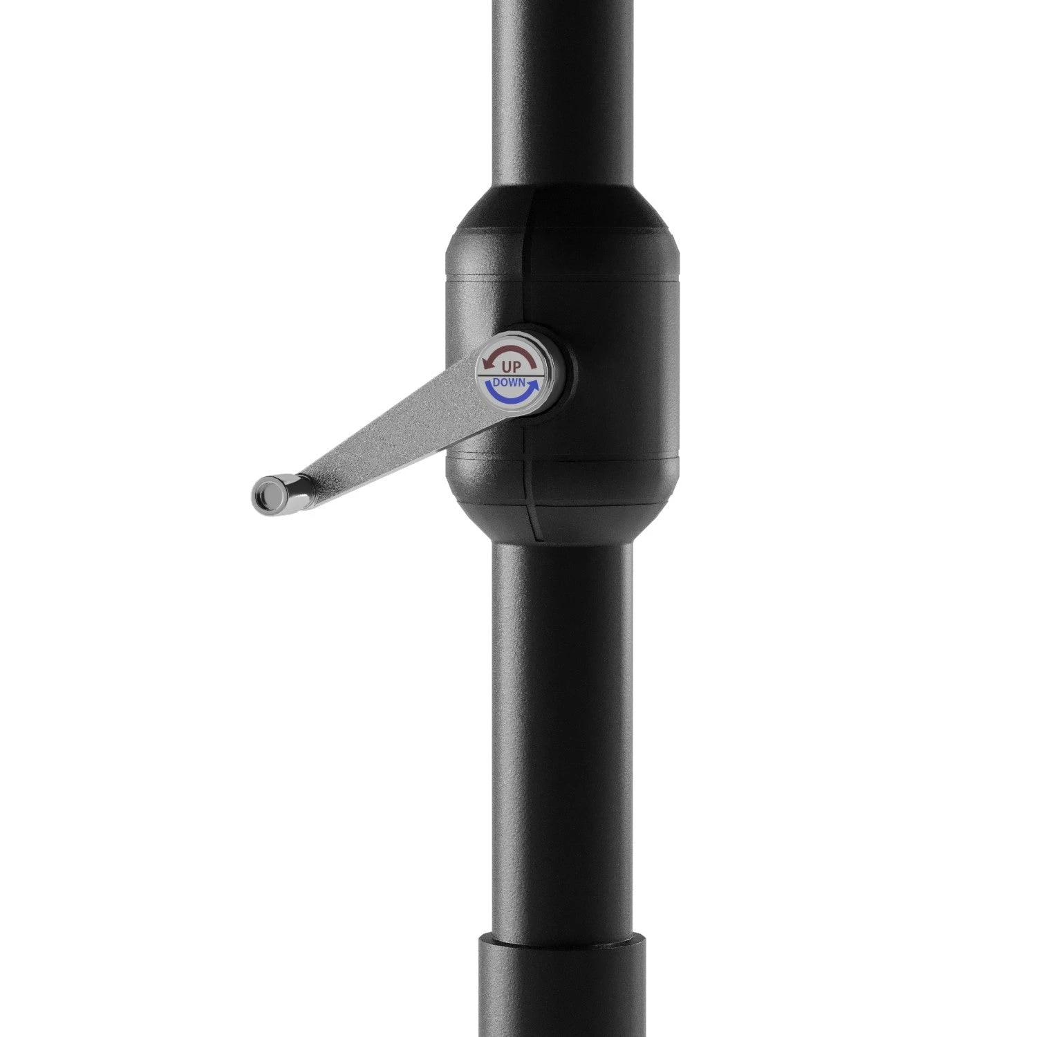 Como 2.7x4.5m Large Double Sided Grey Garden Parasol With Base And Cover 8 Como 2.7x4.5m Large Double Sided Grey Garden Parasol With Base And Cover - Image 6