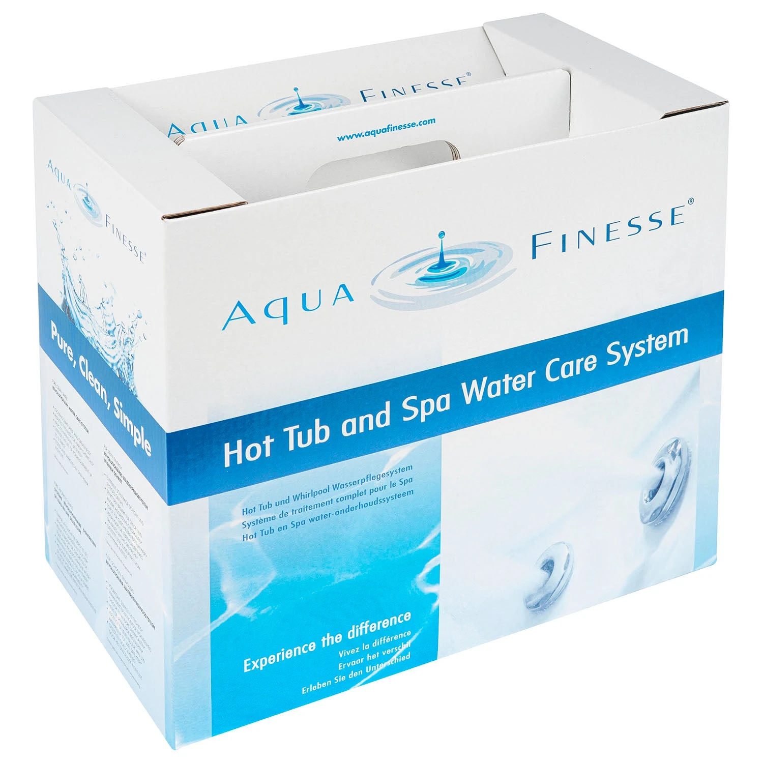 AquaFinesse Hot Tub Water Care With Moisturiser Pack - Tablet 4 AquaFinesse Hot Tub Water Care With Moisturiser Pack - Tablet - Image 2