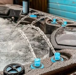 Outdoor Infinity - 6 Person Hot Tub With 1 Lounger 37 Outdoor Infinity - 6 Person Hot Tub With 1 Lounger -Outdoor Living Hot Tubs InfinityHotTub 11