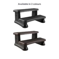 Smart Dual Riser Hot Tub Steps -Outdoor Living Hot Tubs Infographic1