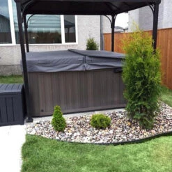 Jacuzzi® J245™ / J245IP™ - 7 Person Hot Tub 36 Jacuzzi® J245™ / J245IP™ - 7 Person Hot Tub -Outdoor Living Hot Tubs J 245 with cover install 800x450 de0792c0 932d 4821 afcc 40ae882def3e