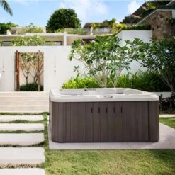 Jacuzzi® J215™ - 2-3 Person Hot Tub With 1 Lounger -Outdoor Living Hot Tubs J215 Lifestyle