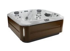 Jacuzzi® J335IP™ - 6 Person Hot Tub With 1 Lounger -Outdoor Living Hot Tubs JHT J335 Platinum ModernHardwood Iso 3000x2190 8f79e0ea 1a62 471c a82c c4a9b1e58b68