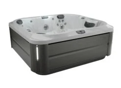 Jacuzzi® J355IP™ - 6 Person Hot Tub With 1 Lounger -Outdoor Living Hot Tubs JHT J355 Platinum SmokedEbony Iso 2000x1460 97f3430a b1ba 4f1c 8d1e 2c38a616d4cc