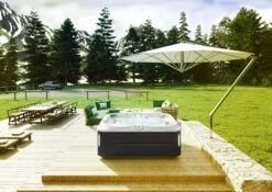 Jacuzzi® J365IP™ - 7 Person Hot Tub 25 Jacuzzi® J365IP™ - 7 Person Hot Tub -Outdoor Living Hot Tubs JHT J365 Lifestyle SmokedEbony 2000x1414 8c81ab68 faec 442d 8ae4 80987675d845