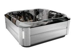 Jacuzzi® J375IP™ - 6 Person Hot Tub With 1 Lounger -Outdoor Living Hot Tubs JHT J375 Midnight BrushedGray Iso 2000x1460 1660167c 8154 4218 b5f8 5bf09a3bb8e0