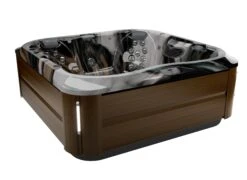 Jacuzzi® J375IP™ - 6 Person Hot Tub With 1 Lounger -Outdoor Living Hot Tubs JHT J375 Midnight ModernHardwood Iso 2000x1460 bd2ff0a2 8bd6 4f50 a9c9 f10d40c881d3