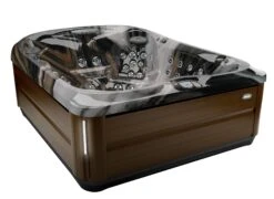Jacuzzi® J495IP™ - 8-9 Person Hot Tub -Outdoor Living Hot Tubs JHT J495 Midnight ModernHardwood Iso 2000x1460 8309e85d 5879 453a 95ee 4aa85cdfc040