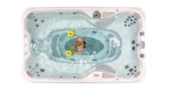 Jacuzzi® PowerPlay™ J-13™ - 13ft Swim Spa -Outdoor Living Hot Tubs JSS PowerPlay J13 Platinum ModernHardwood Filled OHIso Excercise HydroBalls WhiteBackground 3000x1582 7ac7618e 5e00 4b89 ad4a e789148ab48a