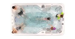 Jacuzzi® PowerPlay™ J-13™ - 13ft Swim Spa -Outdoor Living Hot Tubs JSS PowerPlay J13 Platinum ModernHardwood Filled OH FamilyFun3 WhiteBackground 3000x1582 1561d17e 23a7 4349 98ad 74c41e4a77f9