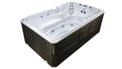 Jacuzzi® PowerPlay™ J-13™ - 13ft Swim Spa -Outdoor Living Hot Tubs JSS PowerPlay J13 Platinum SmokedEbony OHIso2 WhiteBackground 3000x1688 07aac4db 4f48 4af0 91ac 8fa1eca3b0df