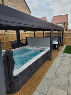 TidalFit Pro EP-15 - 15ft Swim Spa -Outdoor Living Hot Tubs JacuzziJ335 TidalFitEP1513