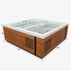 Master Spas® Michael Phelps Chilly GOAT™ Valaris - Dual Ice Bath And Hot Tub -Outdoor Living Hot Tubs MichaelPhelpsChillyGOATIceBathandHotTub 13