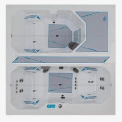 Master Spas® Michael Phelps Chilly GOAT™ Valaris - Dual Ice Bath And Hot Tub -Outdoor Living Hot Tubs MichaelPhelpsChillyGOATIceBathandHotTub 2