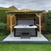 Outdoor Santorini - 5 Person Hot Tub With Gazebo Package 1 Outdoor Santorini - 5 Person Hot Tub With Gazebo Package -Outdoor Living Hot Tubs OutdoorLookandBrentano2 89f4e360 4507 4753 9a77 ed659faaafc8