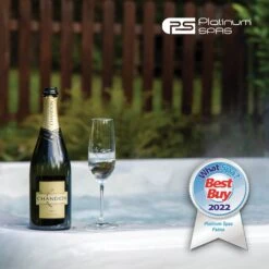 Outdoor Palma - 6 Person Hot Tub With 1 Lounger -Outdoor Living Hot Tubs Platinum Palma3 BestBuy2022