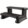 Smart Dual Riser Hot Tub Steps -Outdoor Living Hot Tubs SMST BLK