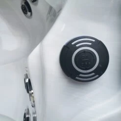 Outdoor Santorini - 5 Person Hot Tub With 1 Lounger -Outdoor Living Hot Tubs Santoriniheadcloseup6 1 cbbc9d16 c90c 4adf 95e4 78d1f76ab887