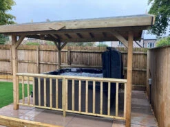 Jacuzzi® J235™ - 5-6 Person Hot Tub With Gazebo Package -Outdoor Living Hot Tubs Torriero3