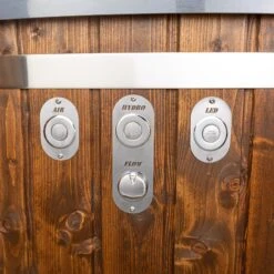 Outdoor Elite - 4 To 6 Person Wood Fired Hot Tub -Outdoor Living Hot Tubs WoodFireHotTub 10