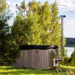 Outdoor Elite - 4 To 6 Person Wood Fired Hot Tub -Outdoor Living Hot Tubs WoodFireHotTub 18