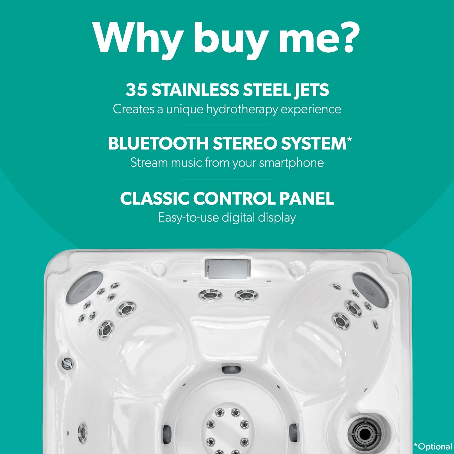Jacuzzi® J245™ / J245IP™ - 7 Person Hot Tub 4 Jacuzzi® J245™ / J245IP™ - 7 Person Hot Tub - Image 2