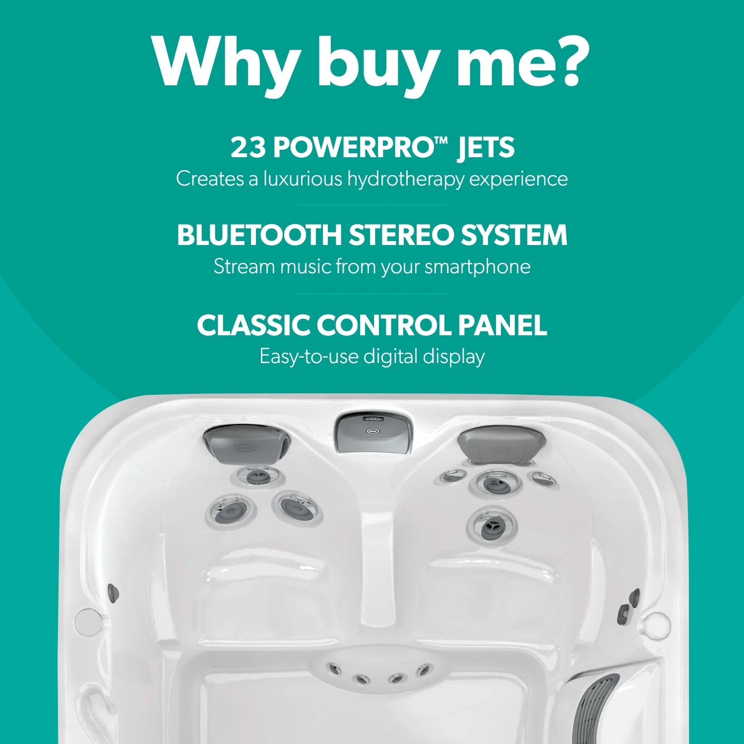 Jacuzzi® J325IP™ - 4 Person Hot Tub 4 Jacuzzi® J325IP™ - 4 Person Hot Tub - Image 2
