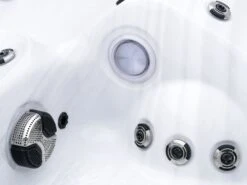 Outdoor Santorini - 5 Person Hot Tub With 1 Lounger -Outdoor Living Hot Tubs p 2bfdb7be a601 4a85 b6cf 77a34d3d5a85